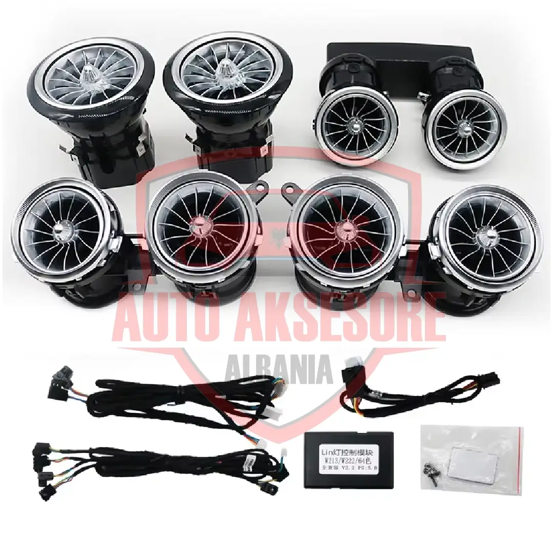 Air Vent Ambienti 64 Ngjyra për Mercedes-Benz E-Class Coupe W238 – Para & Mbrapa