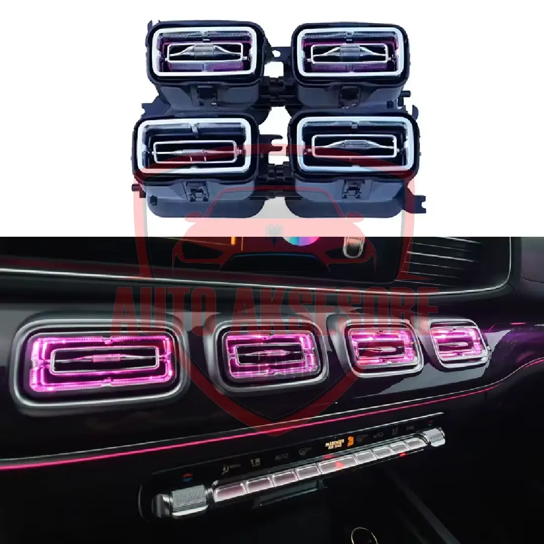 Air Vent Ambient për Mercedes-Benz GLE/GLS W167 – 64 Ngjyra